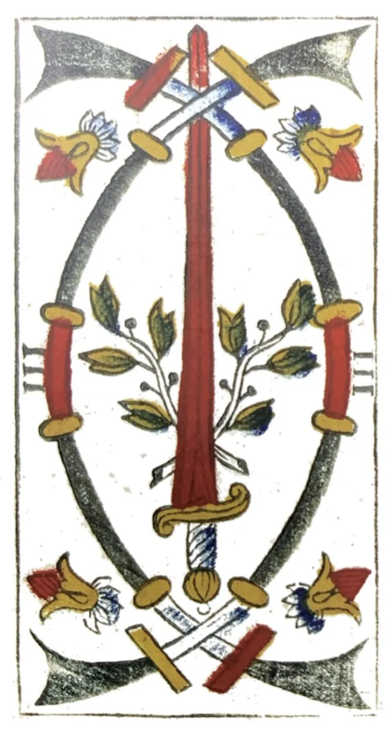3 de Espadas